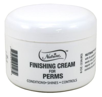 Nutrine Finishing Cream 8 Ounce (For Perms)