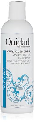 Ouidad Curl Quencher Moisturizing Shampoo - 8.5 fl oz, Curl Defining Hair Shampoo for Nourished &amp; Hydrated Curls, Vegan, Color Safe Shampoo with Chamomile &amp; Vitamin A &amp; E, For Tight Curls