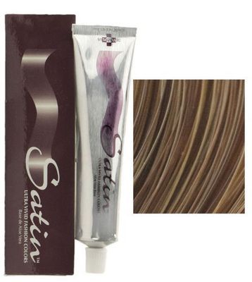 Satin Hair Color - ultra vivid fashion colors - 7 Mocha