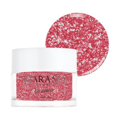 Kiara Sky Long Lasting Nail Dip Powder Red Tones 1 oz, Forbidden