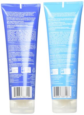 Desert Essence Fragrance Free Shampoo &amp; Conditioner Bundle - 8 Fl Ounce - Pure - Vitamin B5 - Green Tea - Softer, Shinier &amp; More Manageable - Aloe Vera - Unscented