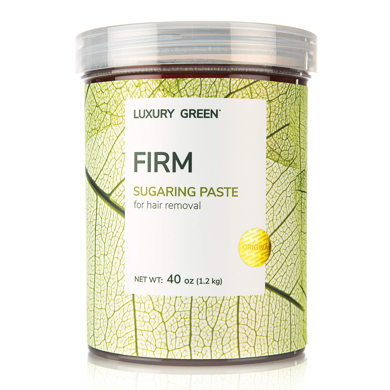 Sugaring Paste Luxury Green - Firm - for dark hair bikini line underarm area