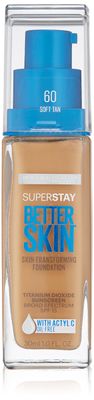 Maybelline Super Stay Better Skin Foundation, Soft Tan, 1 fl. oz.