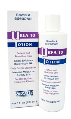 Urea 10 Lotion 8 oz by Stratus Pharmaceuticals Inc