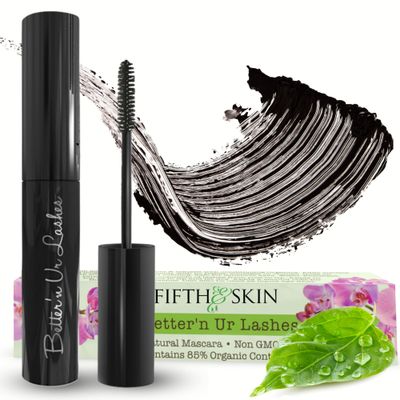 Fifth &amp; Skin BETTER&#39;N UR LASHES Natural Mascara | 100% Natural (Black)