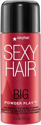SexyHair Big Powder Play Volumizing &amp; Texturizing Powder, 0.53 Oz | Colorless on Hair | Fragrance Free | Instant Lift