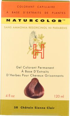naturcolor Haircolor Hair Dye - Light Sienna Chestnut, 4 Fl Oz (5R)