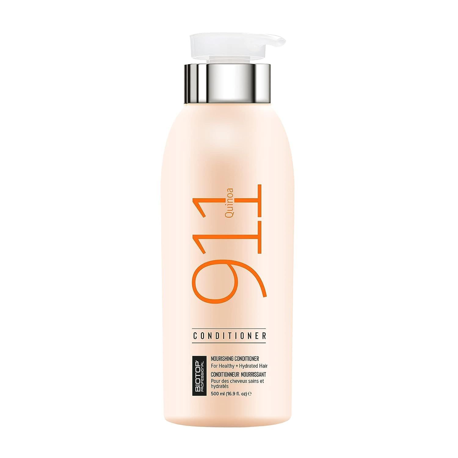 Biotop Professional 911 Quinoa Hair Conditioner - Hydrating Conditioner for Hair Health + Frizz Control - Repairing, pH Balancing &amp; Nourishing Treatment for Dry Ends - (16.9 oz/500ml)