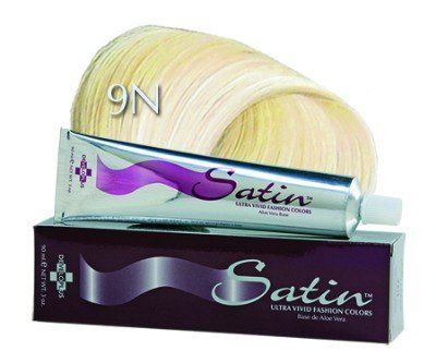 Developlus Satin Color #9N Very Light Blonde 3 Ounce (88ml) (3 Pack)