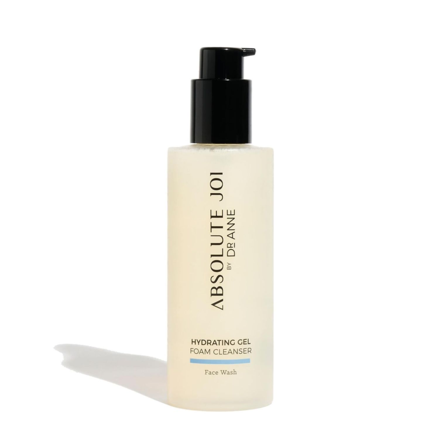 AbsoluteJOI Gentle Foaming Hydrating Facial Cleanser with Glycerin. Soap-Free Face Wash, pH-Balanced and Fragrance Free for All Skin Types. 200ml Bottle