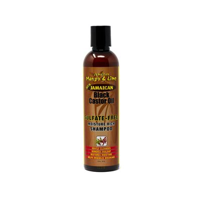 Jam. Mango &amp; Lime Black Castor Oil Shampoo Sulfate-Free 8oz by Jamican Mango