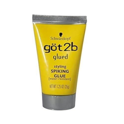 Schwarzkopf got2b Glued Styling Spiking Glue 1.25 oz (Pack of 4)