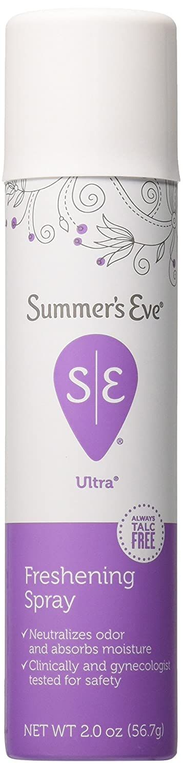 Summer&#39;s Eve Ultra Daily Active Feminine Spray, pH balanced, 2 Oz (Pack of 2)