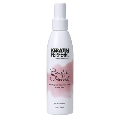 Keratin Perfect Benefit Obsessed Multi-Benefit Treatment Spray - Intensifies Color Vibrancy - Promotes Strength - Protects From Sun Damage - Lightweight - For All Hair Types - 1.7 Oz