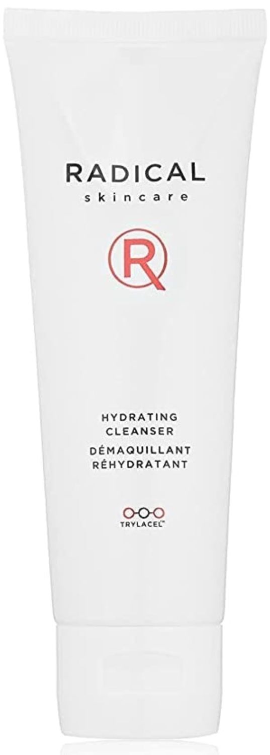 Radical Skincare Hydrating Cleanser- Non-Drying, Gentle Formula | For All Skin Types | Paraben &amp; Cruelty Free (4 Fl Oz)