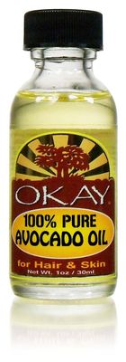 OKAY 100% PURE AVOCADO OIL 1oz/30ml-6PK