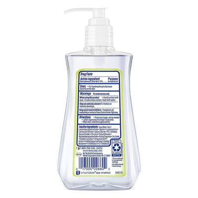 Dial Liquid Soap Anti-Bacterial White Tea 7.5 Ounce Pump (221ml) (Pack of 6)