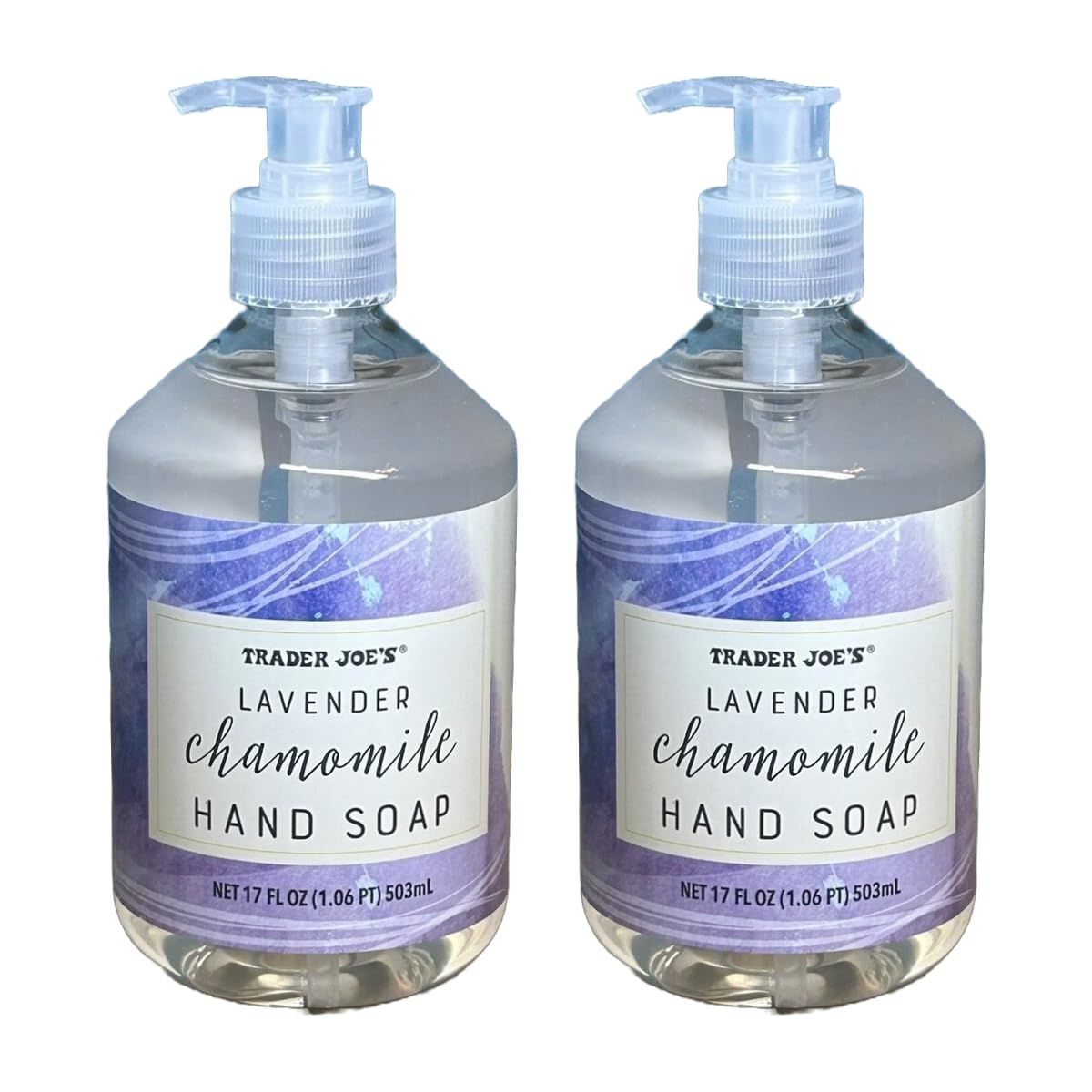 Trader Joe&#39;s Lavender &amp; Chamomile Hand Soap - 2 Pac