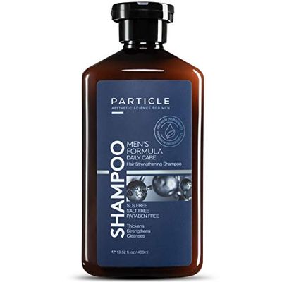 Particle Hair Growth Shampoo for Men (13.52 Oz) - for Thickening, Strengthening &amp; Cleansing Hair - Sulfate Free &amp; Paraben Free Hair Loss Shampoo for Men (1 Pack, 13.52 Oz)