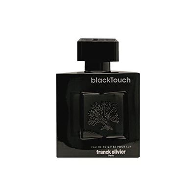 Frank Olivier Black Touch for Men Eau De Toilette Spray, 3.3 Ounce