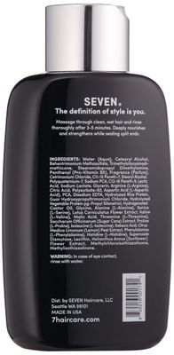 SEVEN Haircare KENTE BOND Conditioner for Split Ends + Damaged Hair, Sulfate Free, Cruelty Free with Amino Acid Complex, Guar Gum &amp; Pro Vitamin B5 for Men &amp; Women, Made in USA, 10 oz