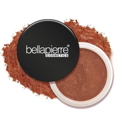 bellapierre Mineral Foundation SPF 15 - Loose Powder Foundation | Vegan &amp; Cruelty Free Natural Makeup | Full Coverage Matte Finish | Hypoallergenic | Oil &amp; Talc Free - 0.32 Oz - Double Cocoa
