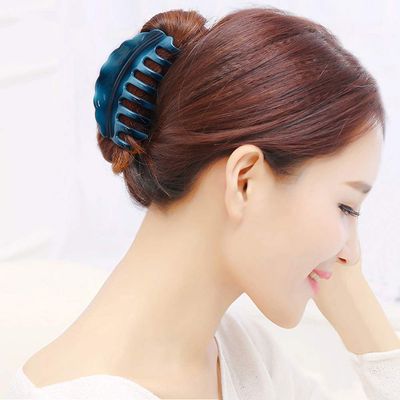 Fashion & Lifestyle 3 Pack 4-inch Large Hair Claws Jaw Clips for Women and Girls - Pretty Strong Clamp Non-Slip Barrettes Hair Updo Grips Bath Accessories for Thick Hair