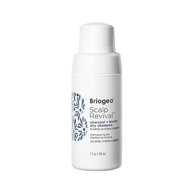 Briogeo Scalp Revival Dry Shampoo Powder, Clarifying Shampoo Scalp Cleanser for Dry Scalp &amp; Itchy Scalp, Scalp Treatment with Tea Tree Oil for Hair, Travel Size Dry Shampoo, Detox Shampoo, 1.7 fl oz