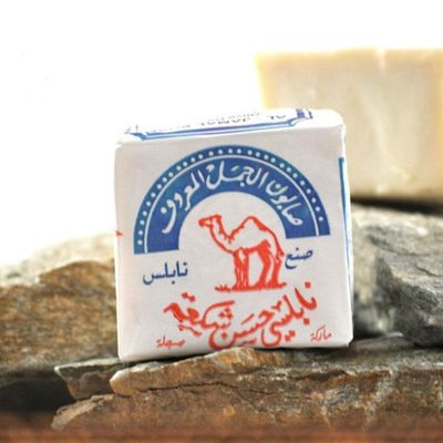 Original Al-Jamal ~ Palestinian Olive Oil Soap Bar West Bank Holy Land Organic Natural Traditional ~ Nablus