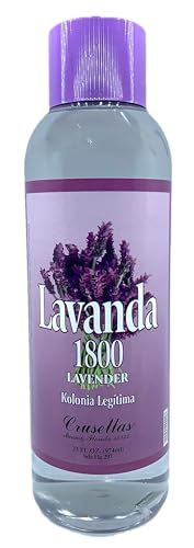 Crusellas Legitima Agua de Kolonia 1800 Lavender (Lavanda) Splash Cologne 33 Fl. Oz.