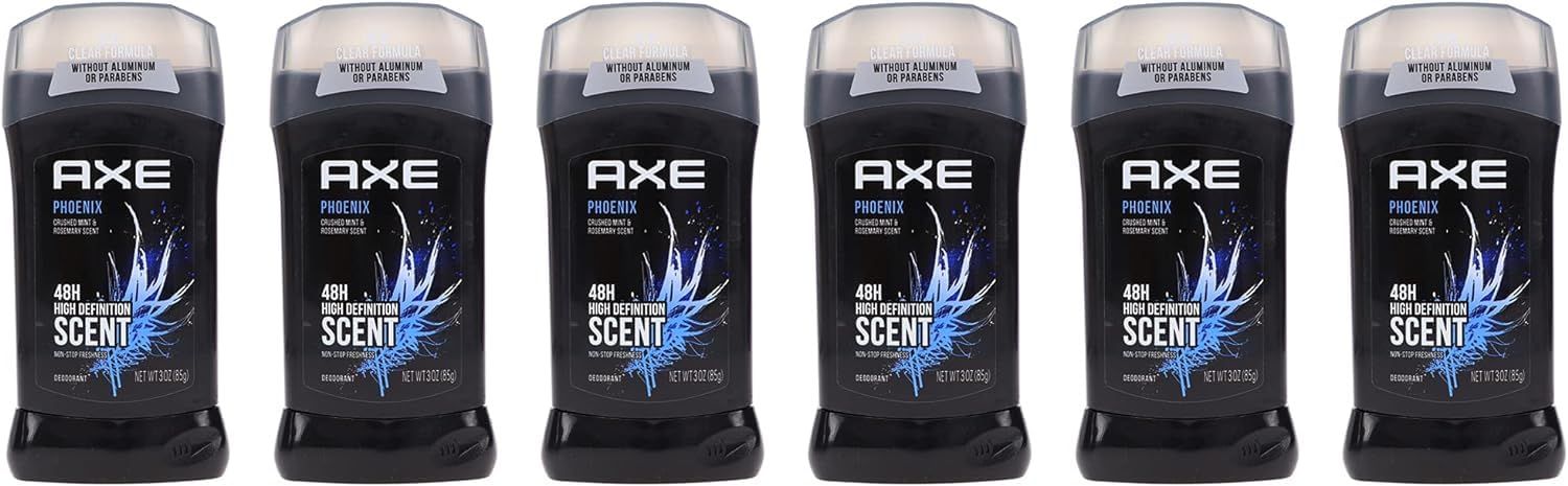 Axe Deodorant Stick Phoenix 3 oz (Pack of 6)