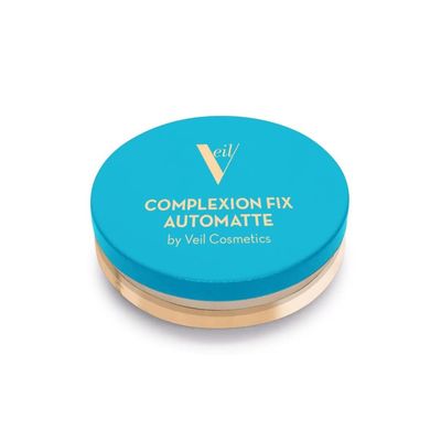 Veil Complexion Fix AutoMatte Mattifying Balm - Anti-Shine Translucent Powderless Makeup - Prime, Set, Mattify, Touch-Up &amp; Remove Oil - Blur Pores &amp; Fine Lines - Smooth Complexion - All Skin Types