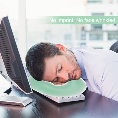 ,Silicone Pillow, Soft Massage Face for Beauty Salon SPA Cool Skin Care Headrest Cushion for Facial Relax(Light Green)