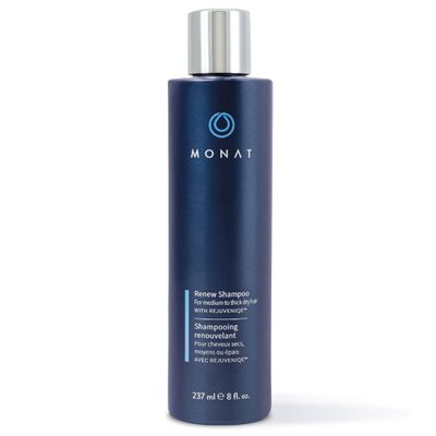 MONAT Renew Shampoo Infused with Rejuveniqe - Moisturizing Shampoo w/Omega Fatty Acids for Medium to Thick Hair. Shine-enhancing, Ultra-hydrating Lather for Dry Hair - Net Wt. 237 ml / 8.0 fl. oz.