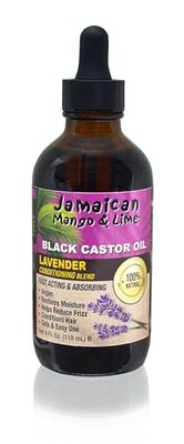Jamaican Mango &amp; Lime, Black Castor Oil, Lavender, 4 Fl Oz