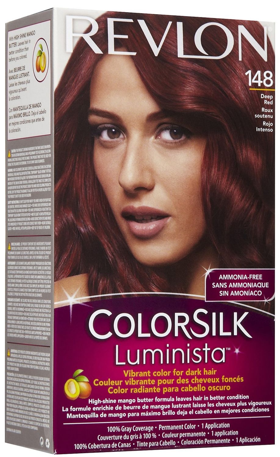 Revlon ColorSilk Luminista Haircolor, Deep Red