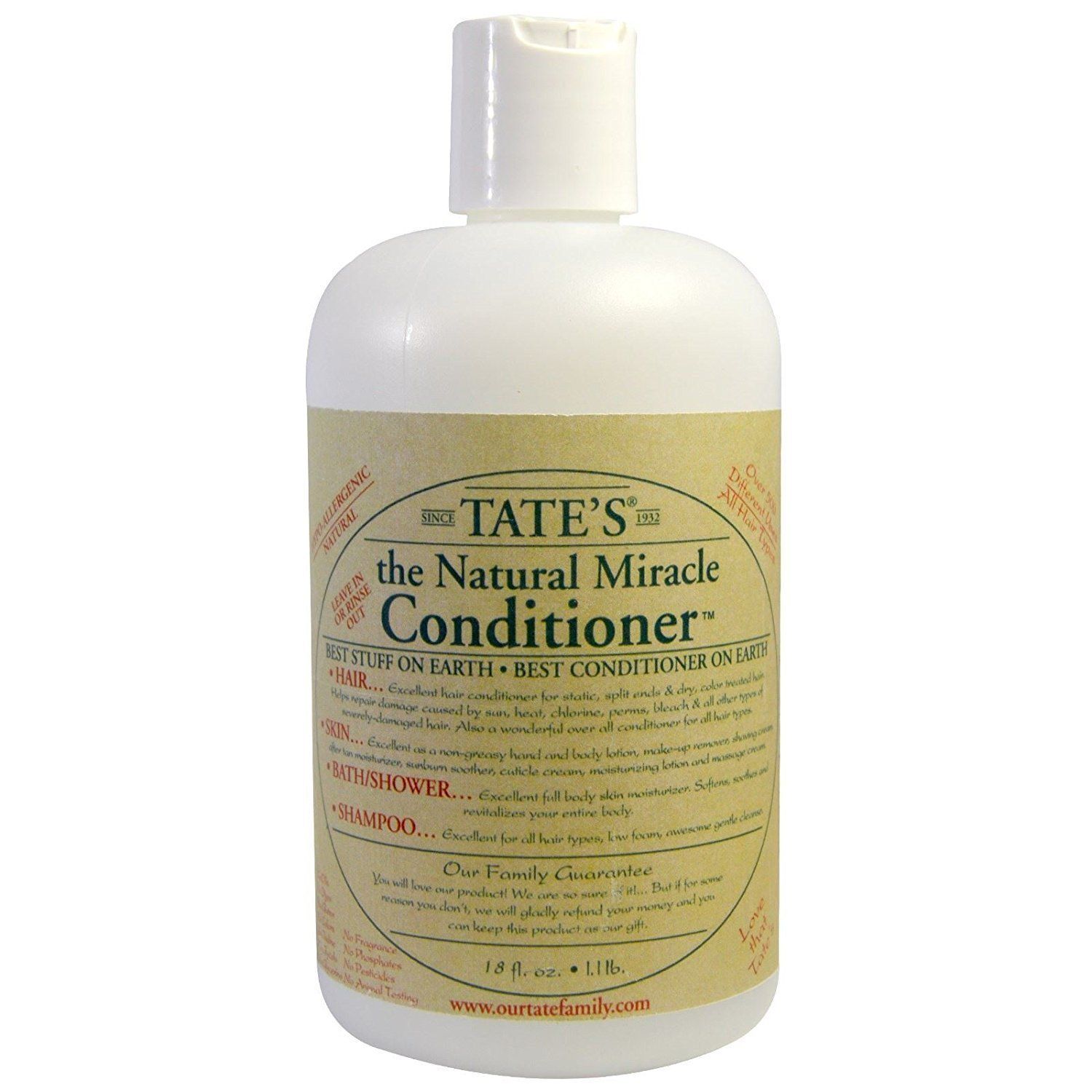 Tate's Natural Miracle Conditioner - 18 fl oz