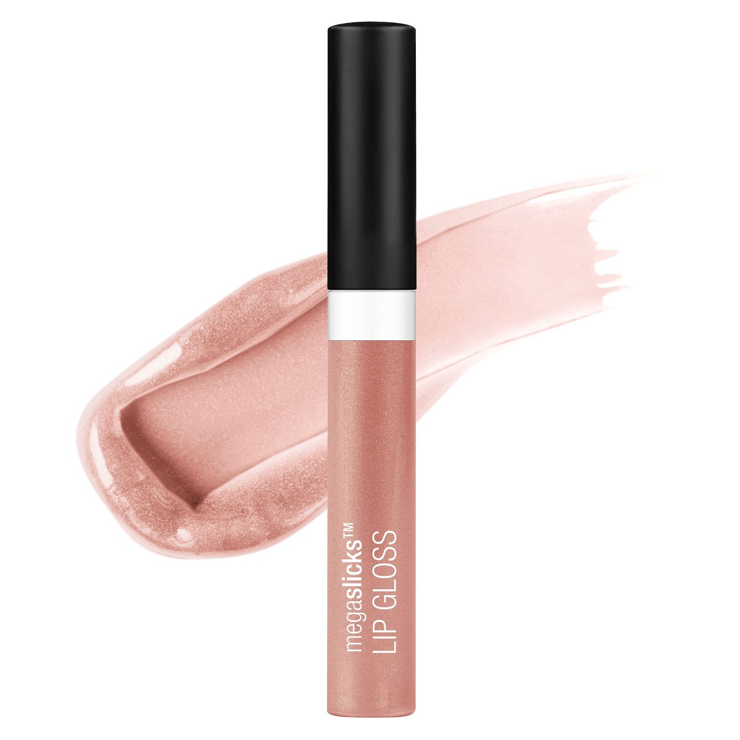 wet n wild MegaSlicks Lip Gloss, Ultra-Glossy, Vitamin-E Enriched, Ultra-Gloss High Shine Moisturizing, Cruelty-Free &amp; Vegan - Sun Glaze