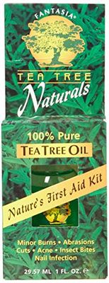 Fantasia Tea Tree Naturals 100% Pure Tea Tree Oil 1 Oz