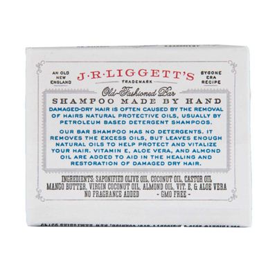 JRLIGGETT'S All-Natural Shampoo Bar, Moisturizing Formula -Supports Strong and Healthy Hair -Nourish Follicles with Antioxidants and Vitamins -Detergent and Sulfate-Free, Set of Three,3.5 Ounce Bar