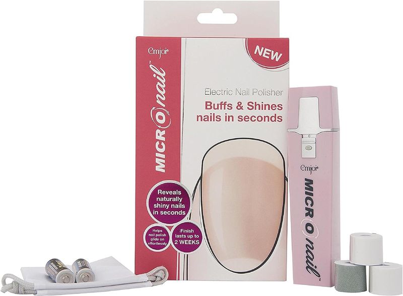 Emjoi Micro Nail Manicure or Mani Pedi--Smooths, Buffs &amp; Shines Instantly