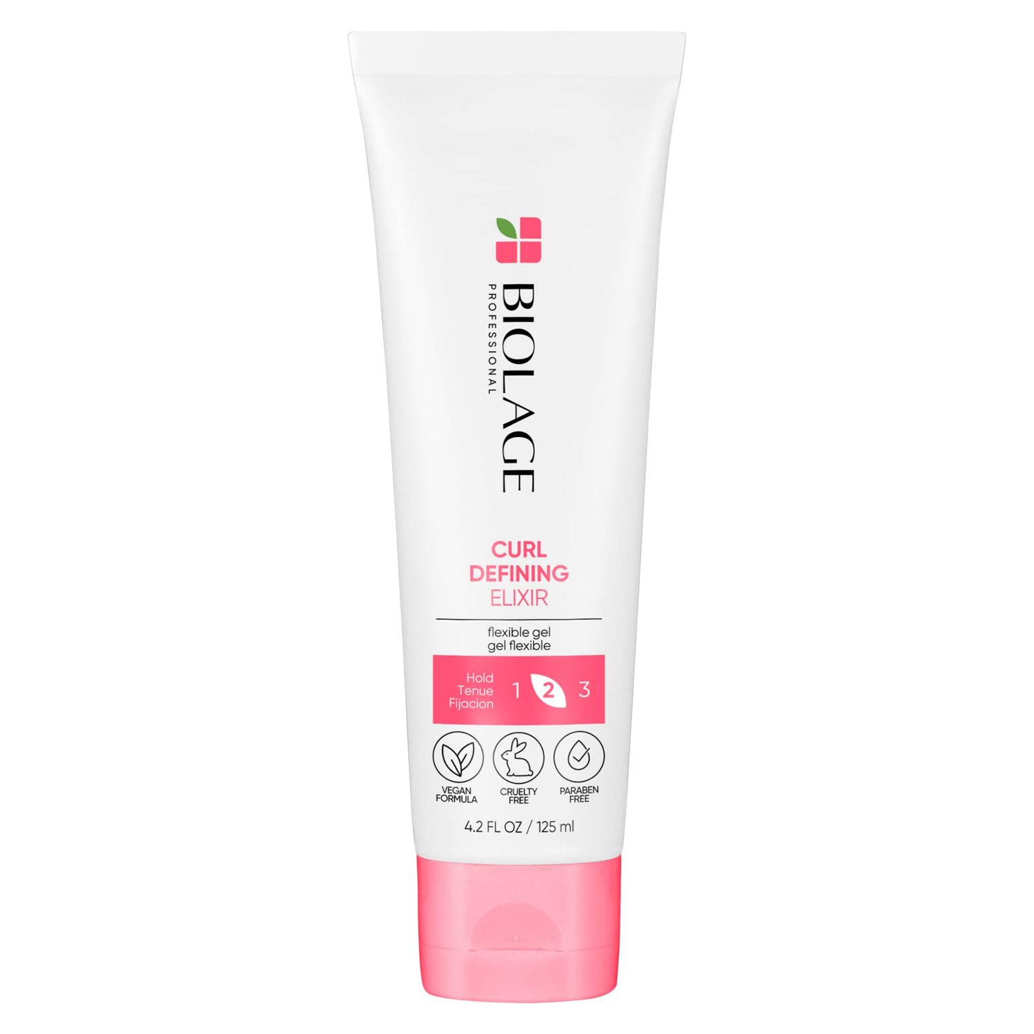 Biolage Styling Curl Defining Elixir | Natural Movement, Shine, &amp; Frizz Control | Medium Hold Curly Hair Gel | For Frizzy Hair | Paraben-Free | Vegan | 4.2 Fl. Oz