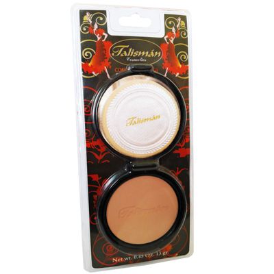 Talisman Cream Powder Natural .45 Oz. With Mirror-Polvo Crema Compacto Con Espej (Tostado)