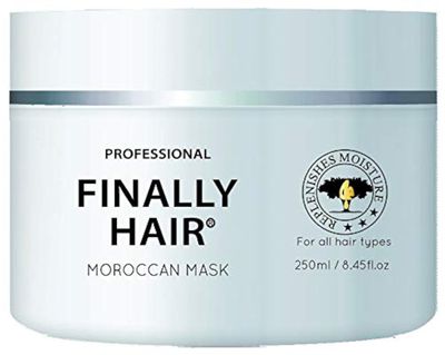 Hair Mask - Hydrating Argan Oil Hair Mask and Deep Conditioner By Finally Hair for Dry or Damaged Hair - 8.45 Oz Hair Reviver