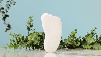 HartFelt Foot Exfoliating Sponge | Chemical-Free Foot Scrubbers for Smooth & Soft Feet | Gentle Sponge Pad for Callus Removal, Dead Skin & Cleansing | Made in USA - 6 Count