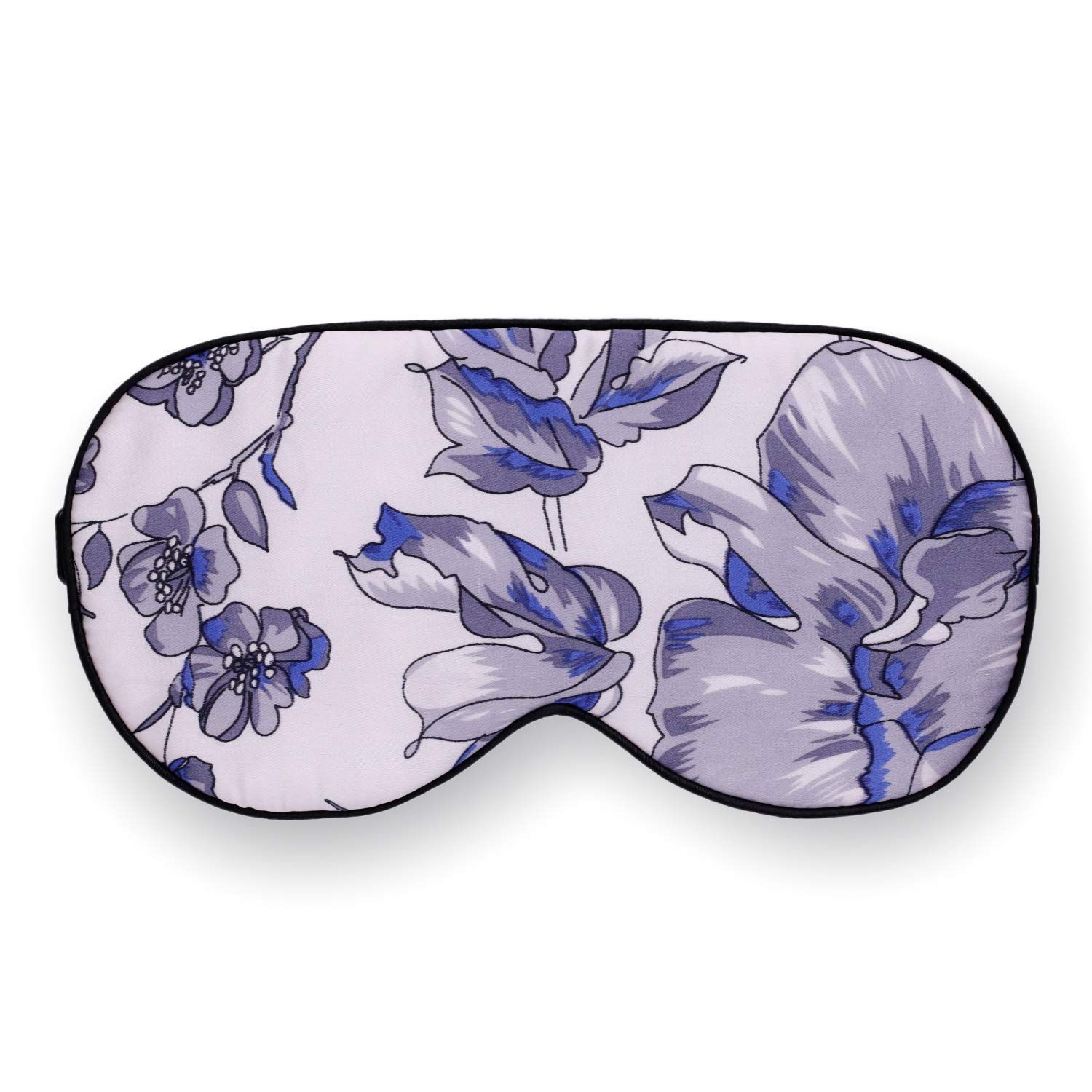 Maxfeel 100% Pure Silk Eye Mask Sleep Eye Mask Eye Cover Eyeshade Sleeping Eye Mask Printed Colors (#11)