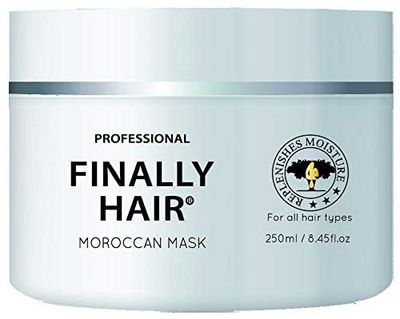 Hair Mask - Hydrating Argan Oil Hair Mask and Deep Conditioner By Finally Hair for Dry or Damaged Hair - 8.45 Oz Hair Reviver