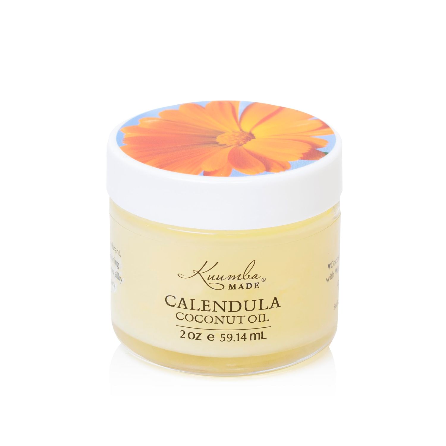 Kuumba Made Calendula Infused Coconut Oil 2 Oz