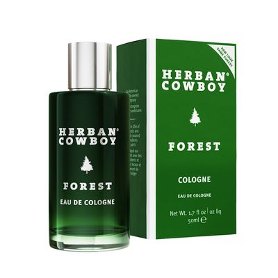 Herban Cowboy Forest Men&#39;s Cologne with Hints of Cedar, Mandarin, and Black Pepper (1.7 fl oz)