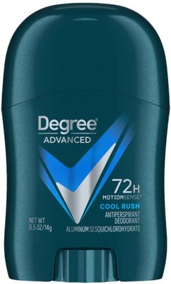 Degree Invisible Solid Antiperspirant Deodorant 0.5 Ounce (Cool Rush, Pack of 18)